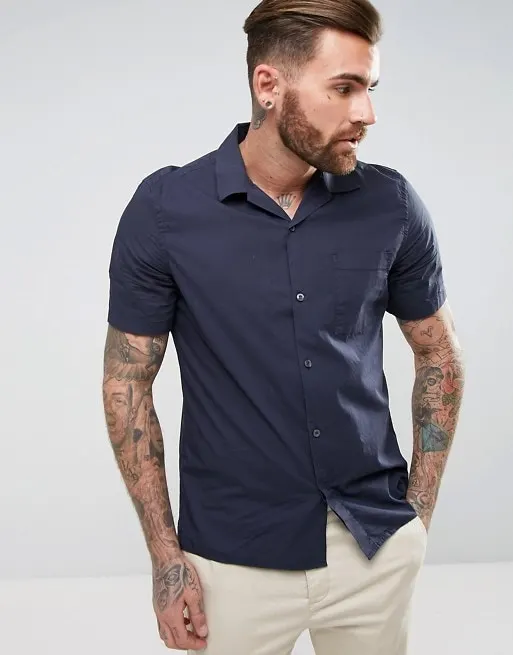  Cuban Collar Shirt by French Connection  