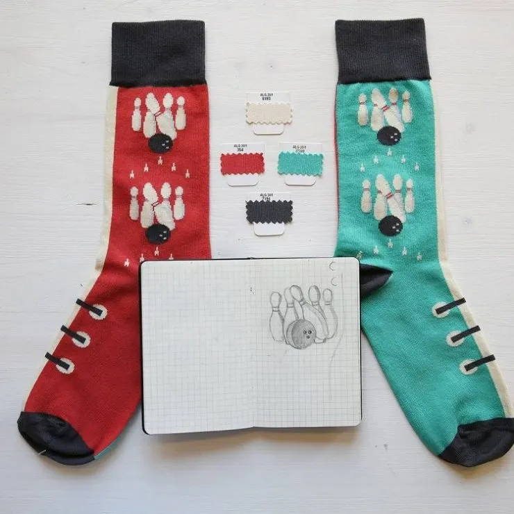Colorful and Printed Novelty Socks