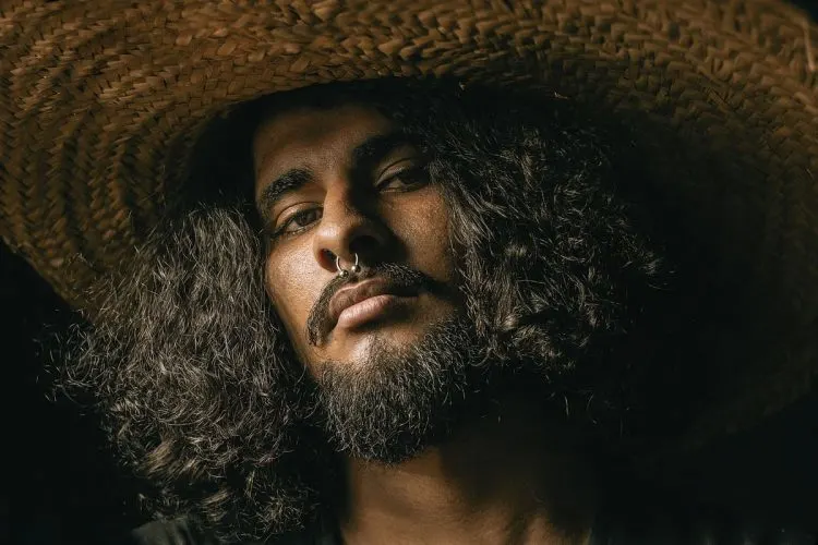 Long Curly Hair For Men