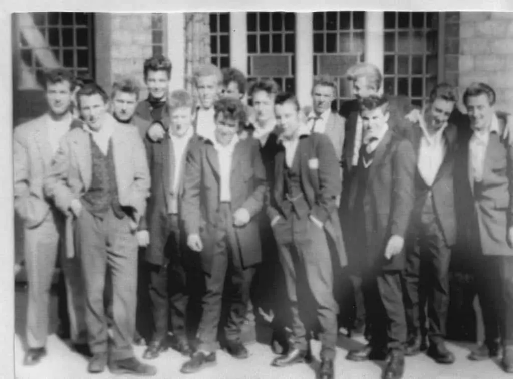 Teddy boy cuts of the 50s
