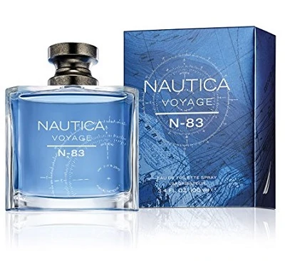 Nautica Voyage Aqua Cologne Bottle & Box