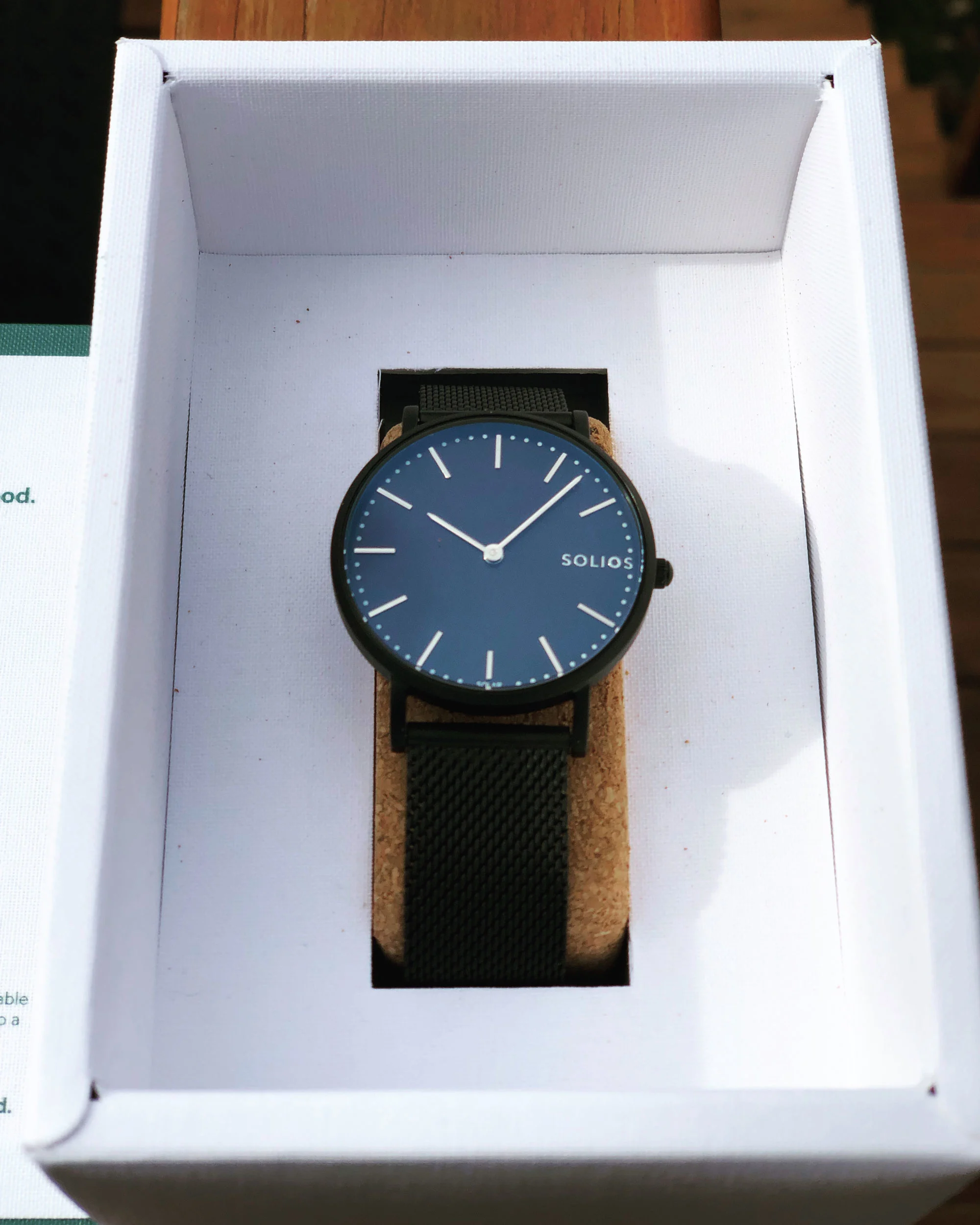 Unboxing Solios Watch