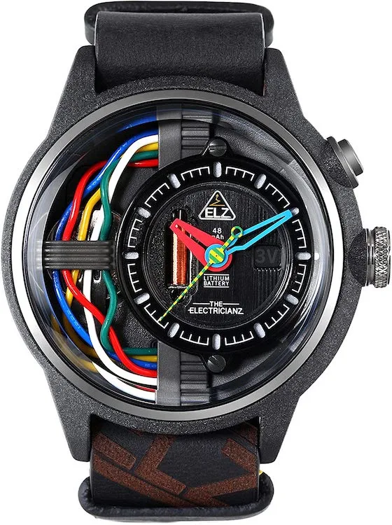 The Electricianz Carbon Z Mens Designer Watch