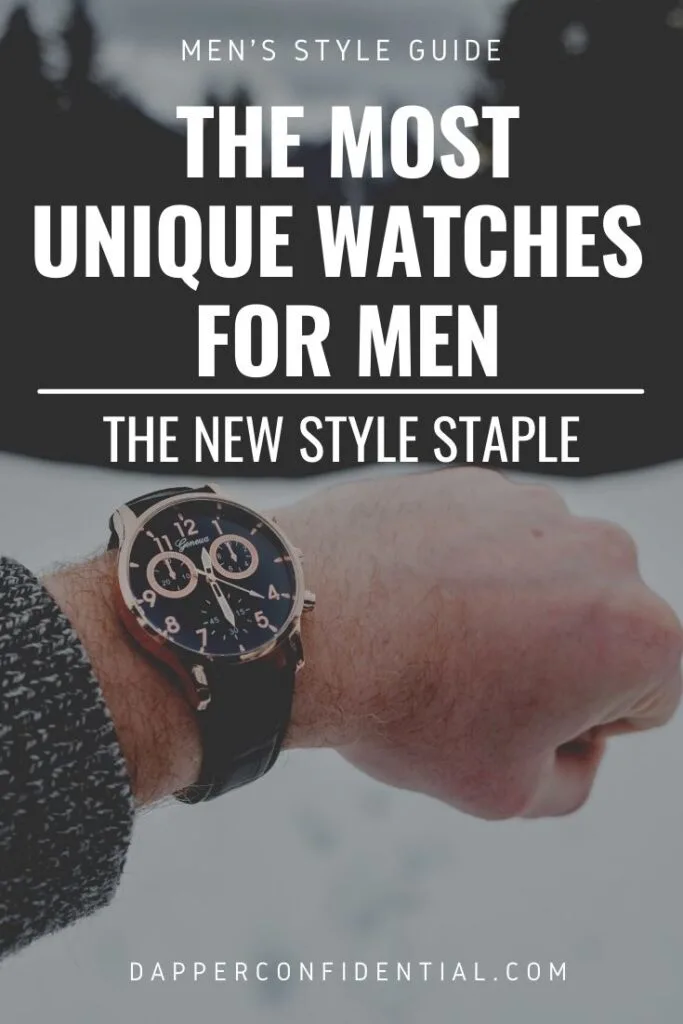 unique watches for men