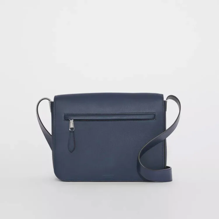 Burberry Small Grainy Leather Messenger Bag