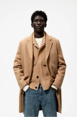 Zara Wool Blend Coat